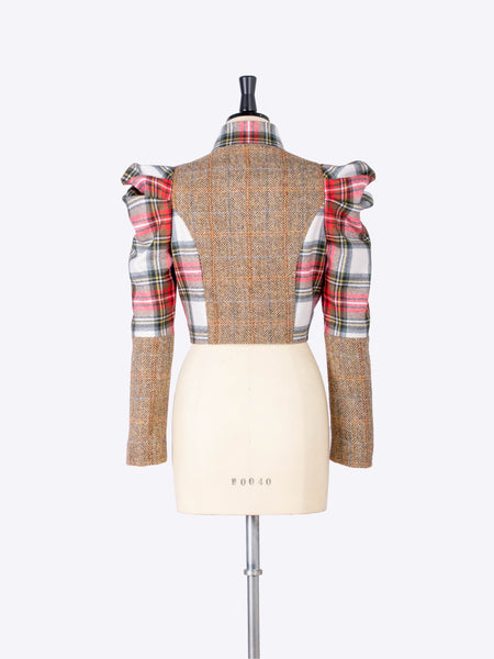 Tartan deals bolero jacket